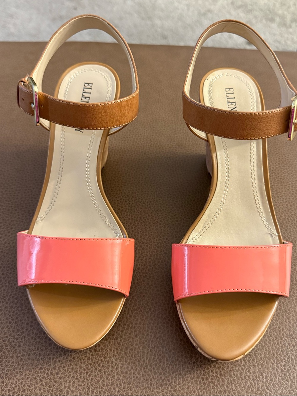 Ellen Tracy wedge sandal